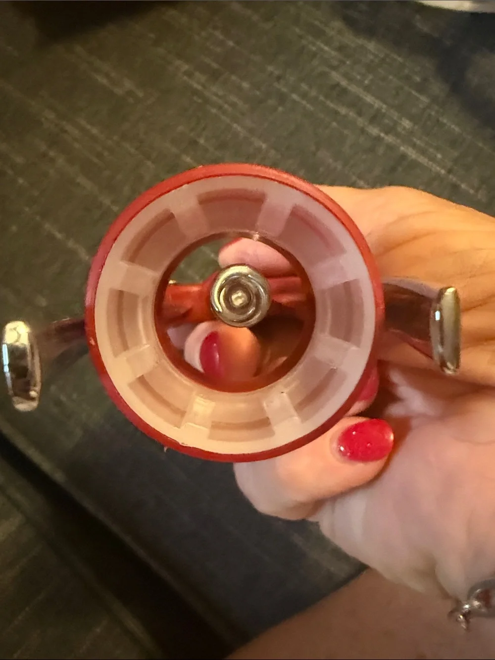 Wine opener with bottle cap opener, Pampered Chef